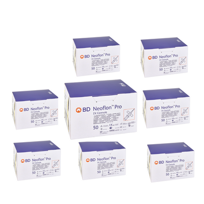 BD Neoflon Pro IV Cannula Pack Of 50 Bd 391379